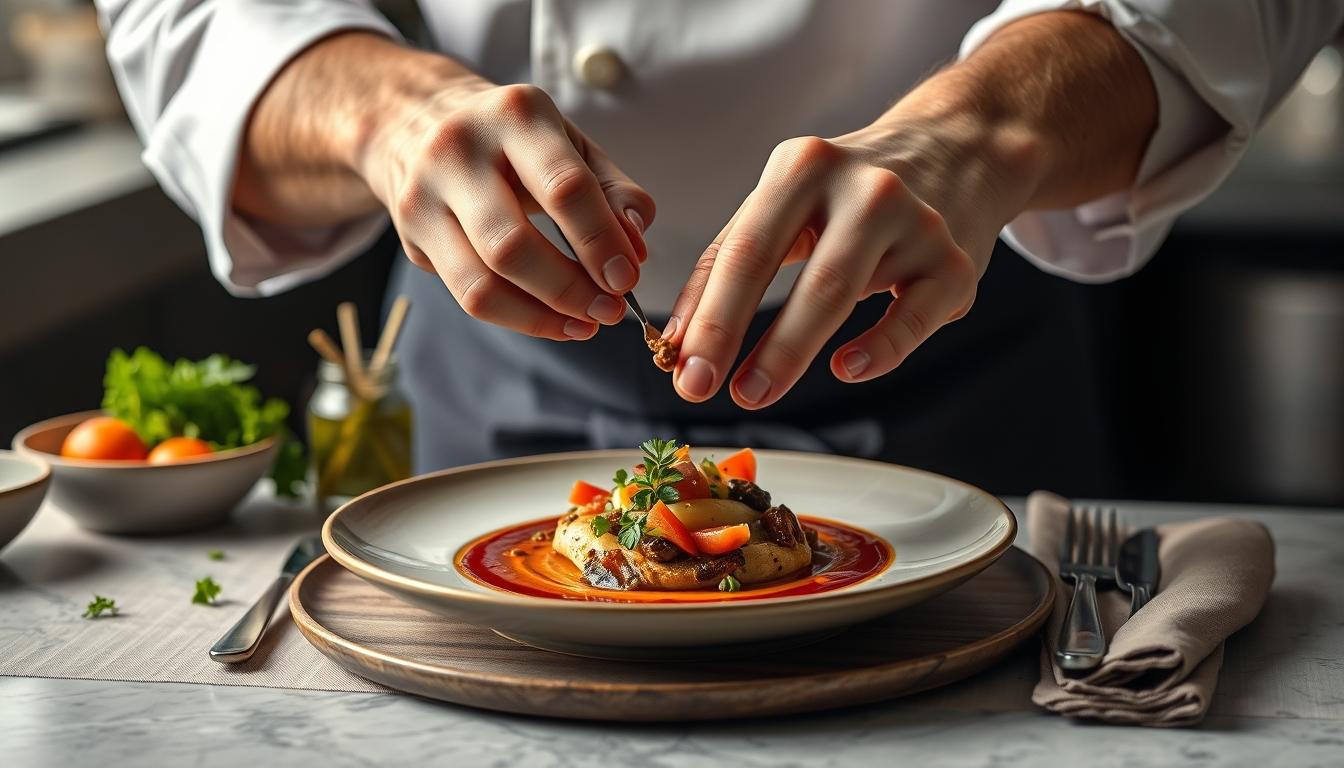Comforting family dinner served at home